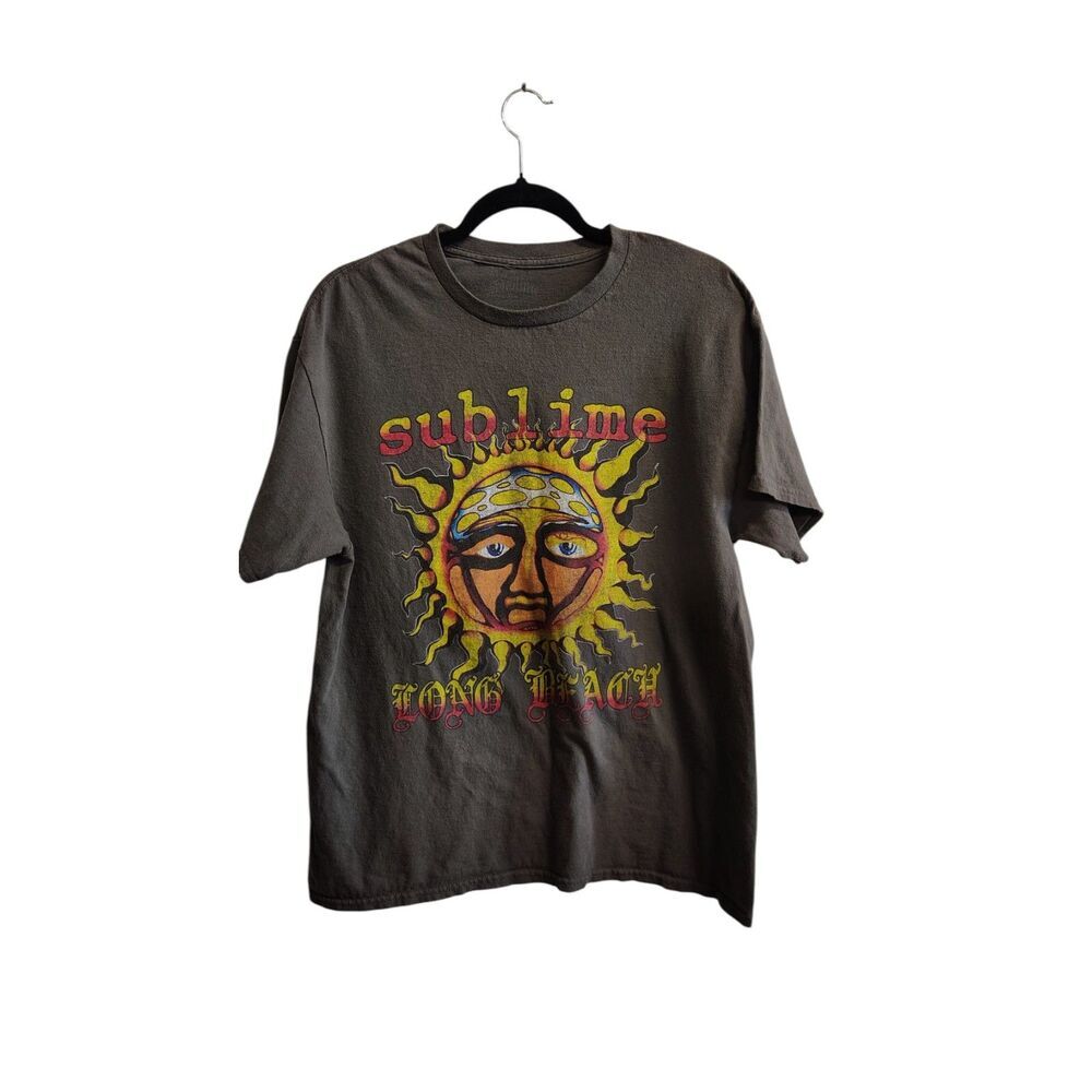 Vintage Sublime Large Long Beach Graphic T Shirt